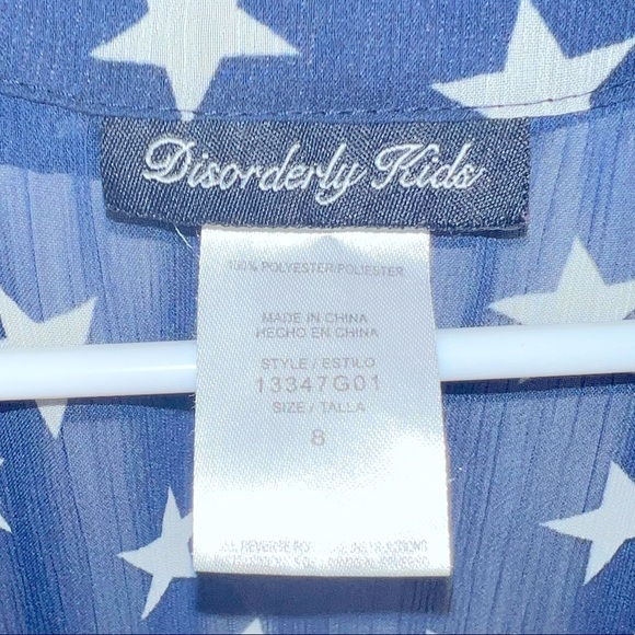 Disorderly Kids Dress Girl’s Size 8 - Picture 3 of 3